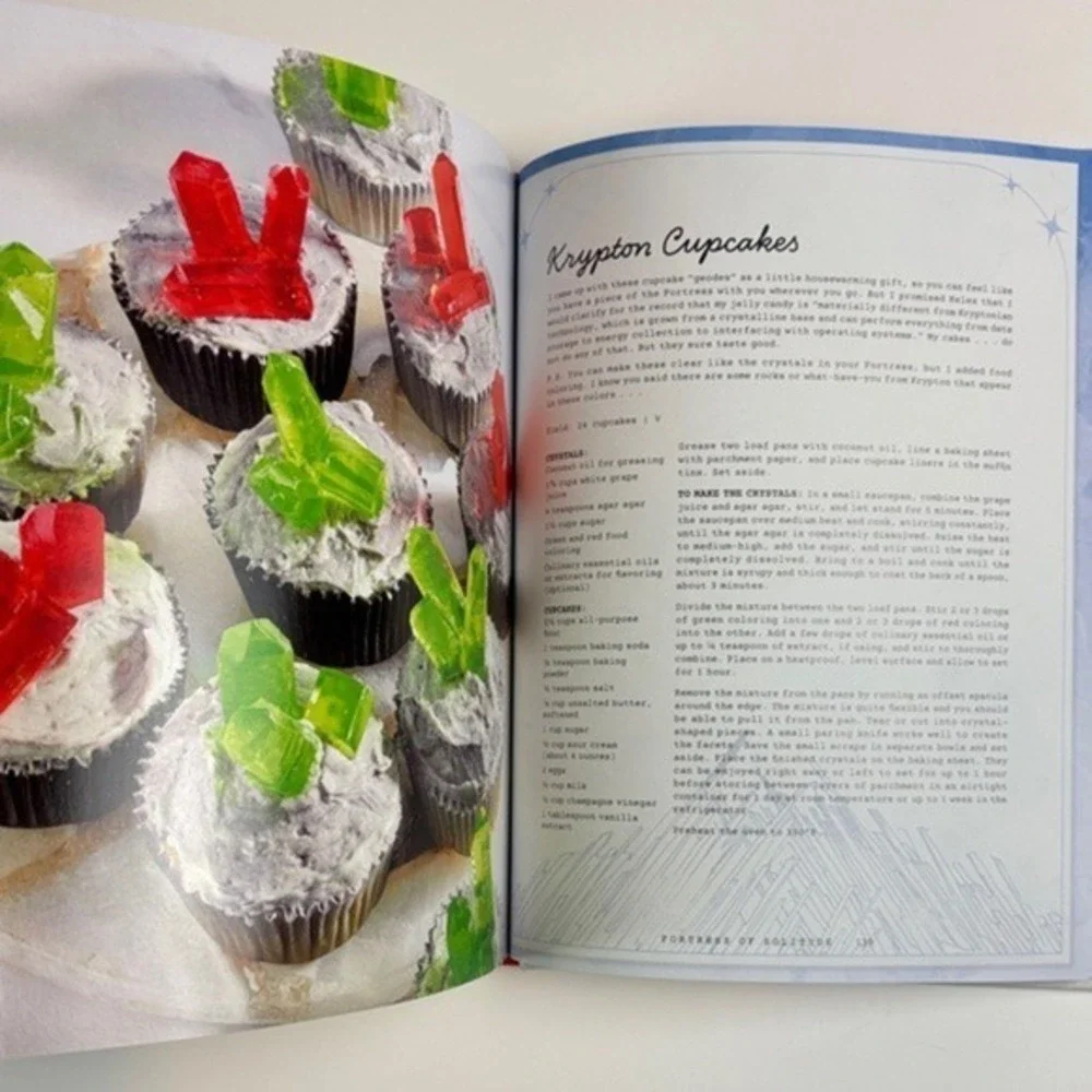 Superman Official‎ Cookbook with Blue Cover